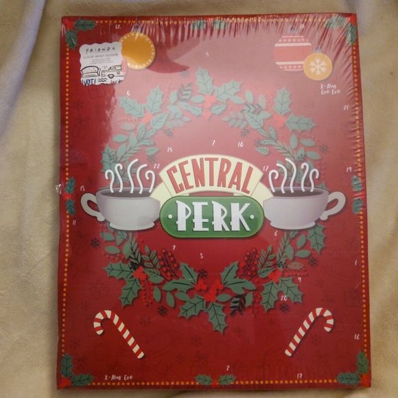 2-Pc Friends TV Show Reunion Central Perk Christmas Advent Calendar & Folder - Picture 1 of 6